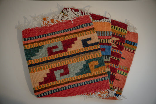 Nazaria's Mosaico Woven Wall Hanging/Table Mat