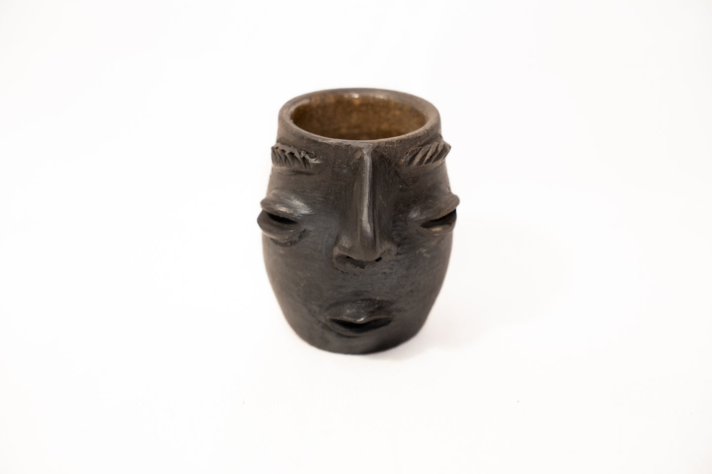 Betzy and Miguel Face Shot Glass