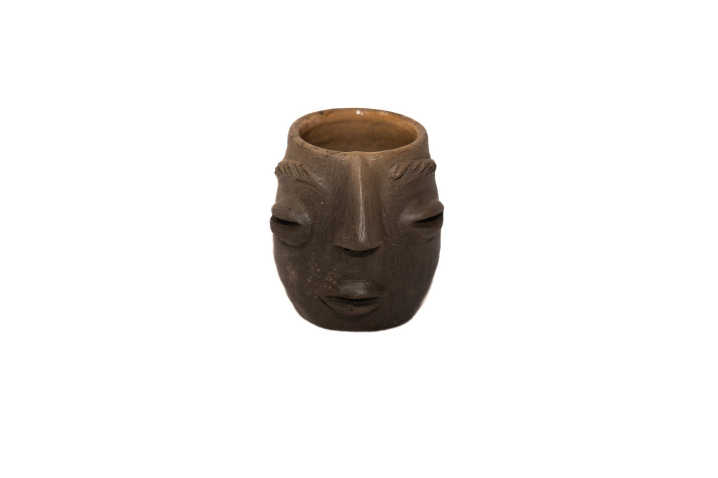 Betzy and Miguel Face Shot Glass