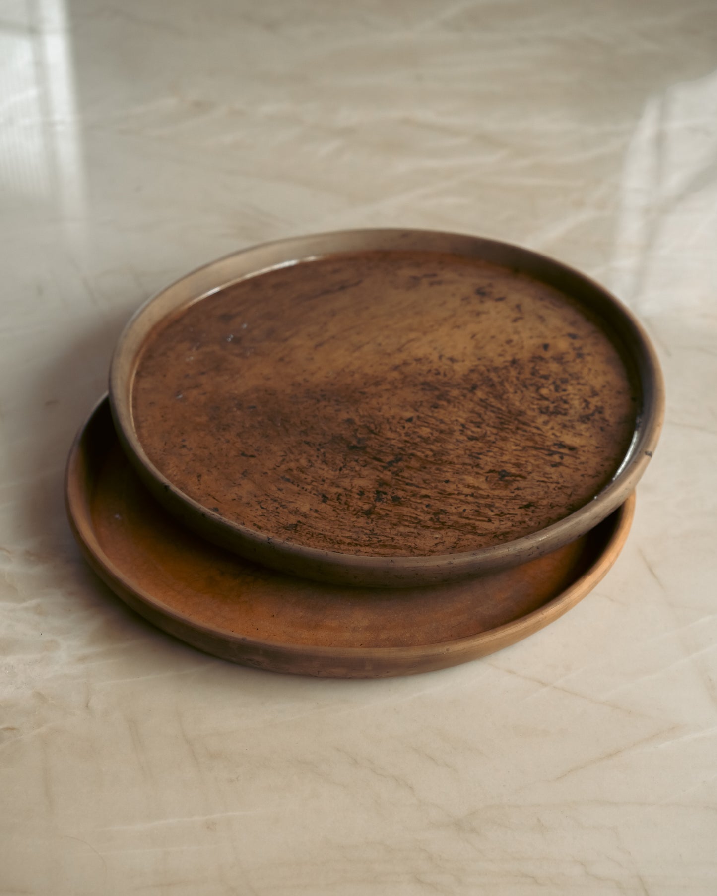 Betzy and Miguel Round Plate