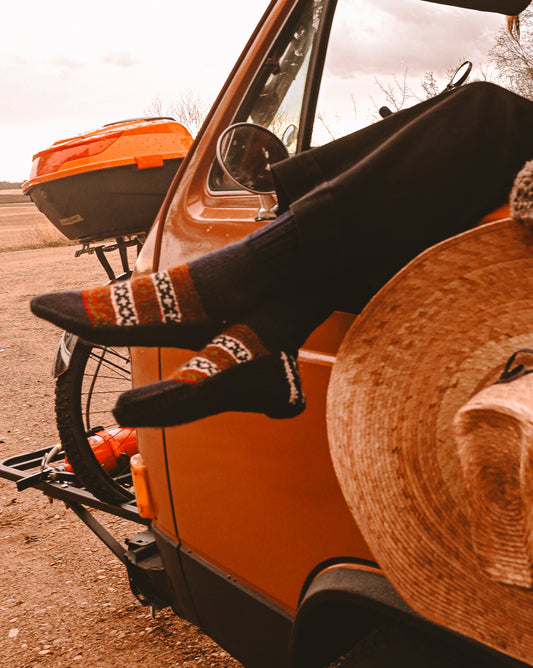 Kaleidoscope Merino Socks