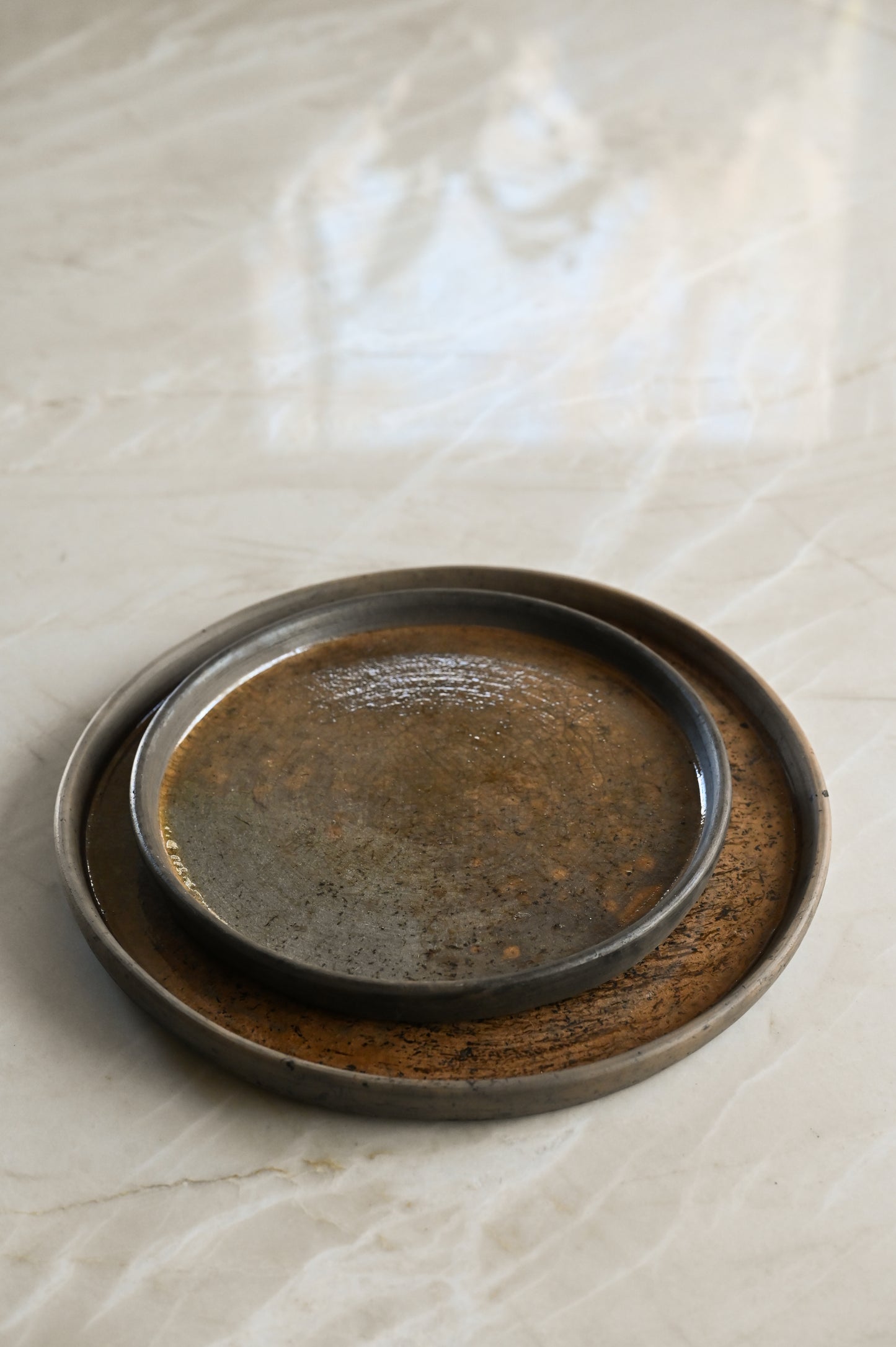 Betzy and Miguel Round Plate