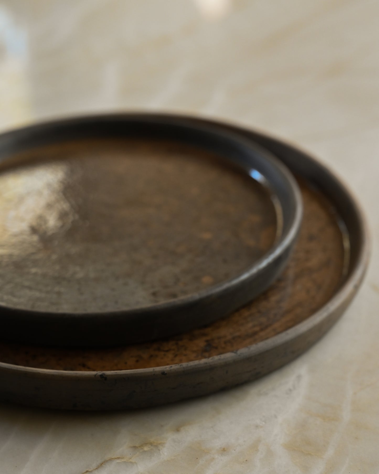 Betzy and Miguel Round Plate