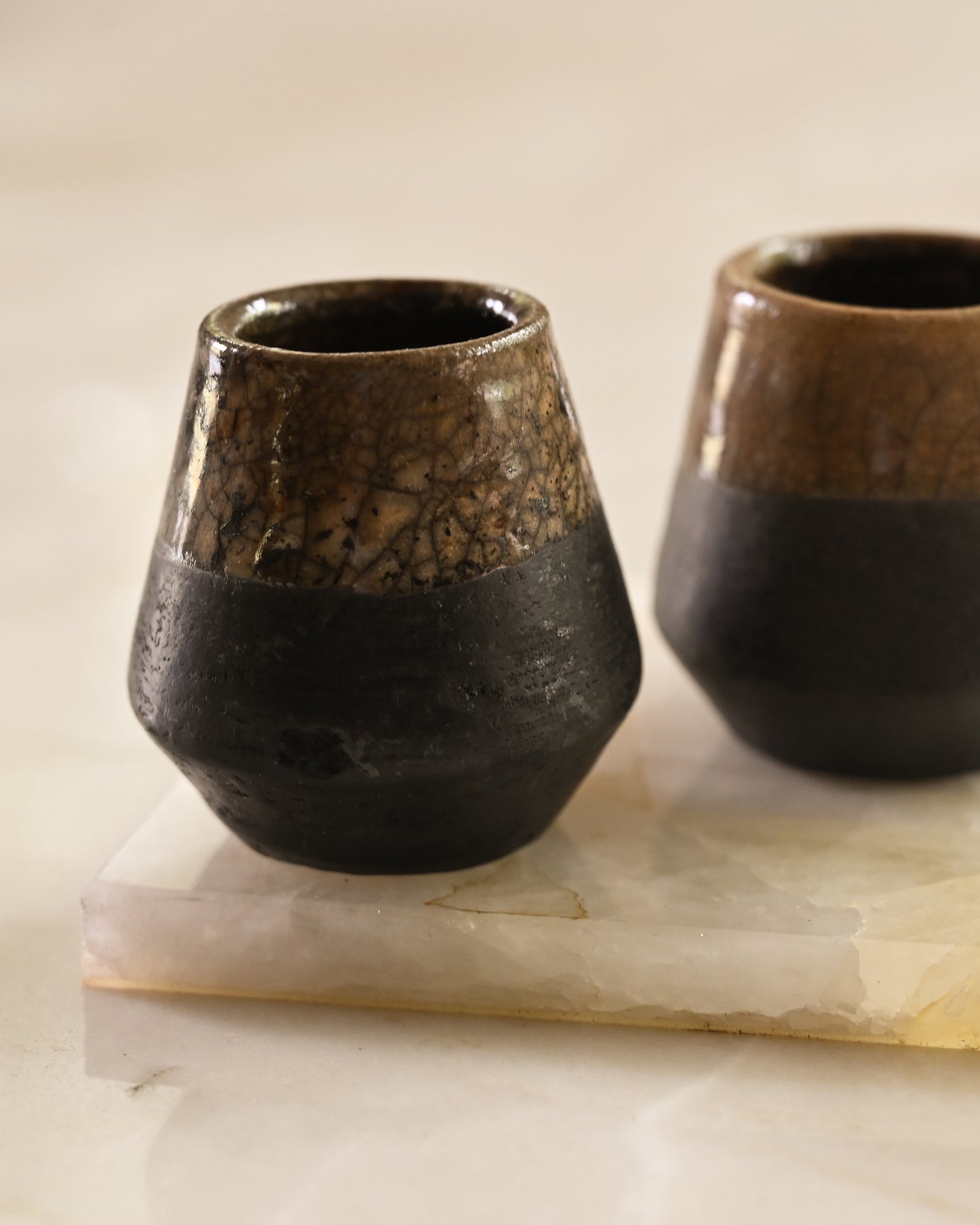 Betzy and Miguel Plain Old Fashion Shot Glass