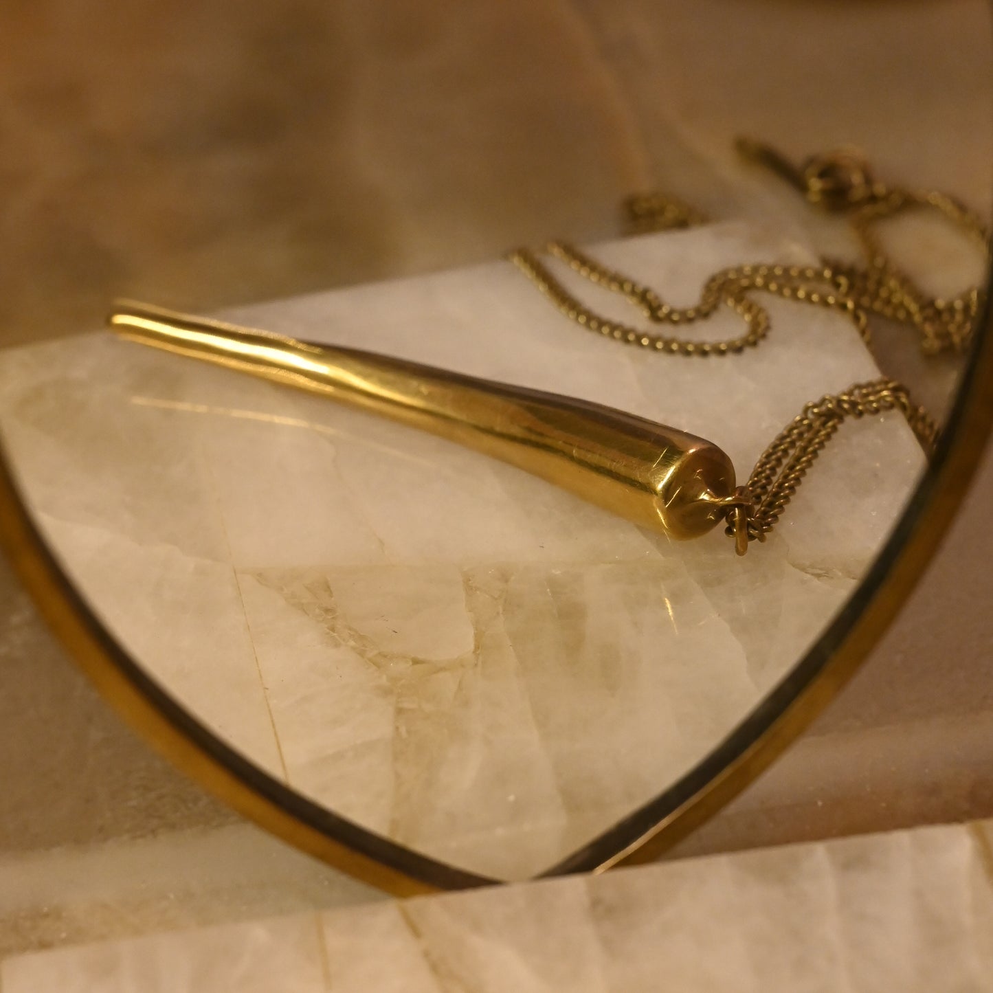 Wanzau Brass Dagger Pendant