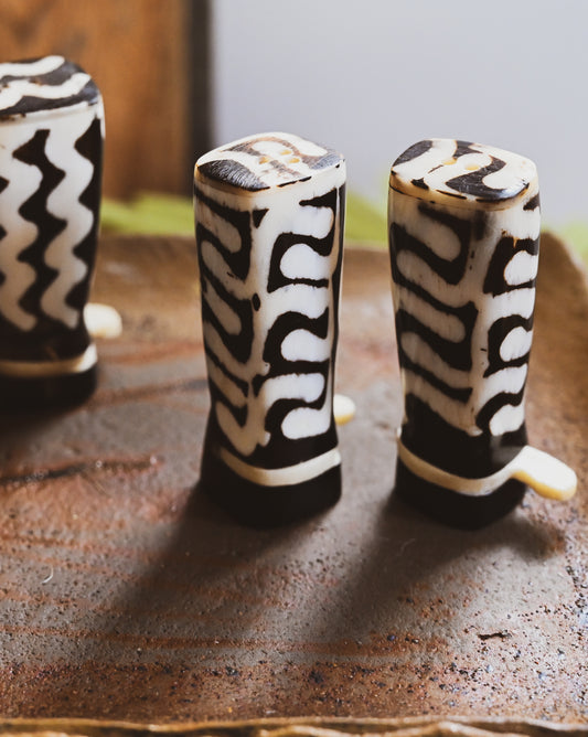 Maasai Salt & Pepper Shakers
