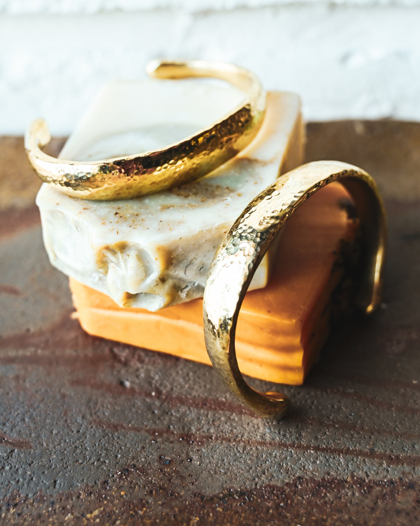 Wanzau Hammered Cuff