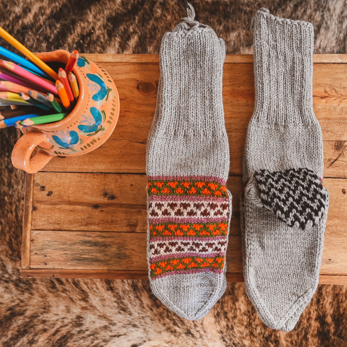 Kaleidoscope Merino Socks