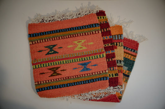 Nazaria's Mosaico Woven Wall Hanging/Table Mat