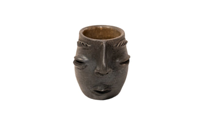 Betzy and Miguel Face Shot Glass