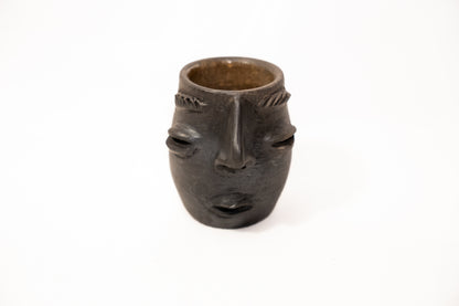 Betzy and Miguel Face Shot Glass