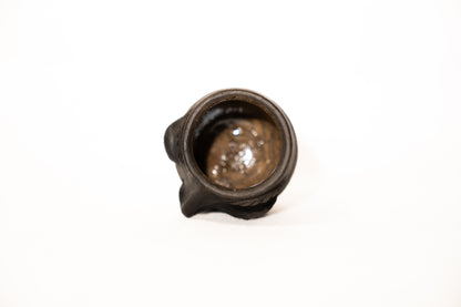 Betzy and Miguel Face Shot Glass