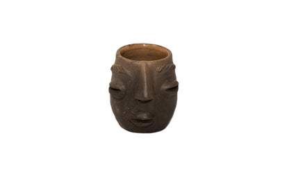 Betzy and Miguel Face Shot Glass