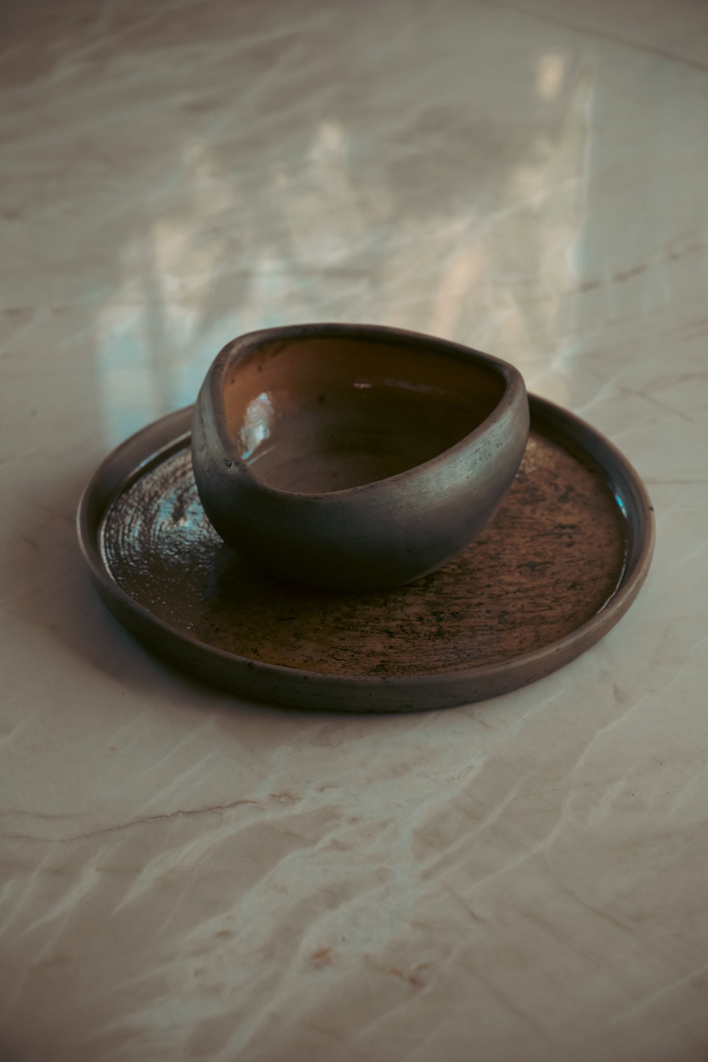 Betzy and Miguel Triangular Bowl