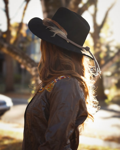 Black Fedora Hat