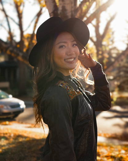 Black Fedora Hat