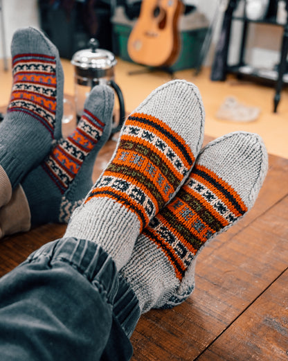 Kaleidoscope Merino Socks