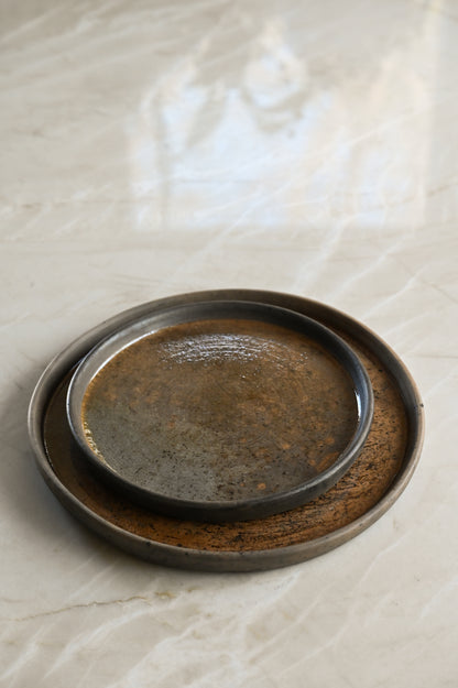 Betzy and Miguel Round Plate