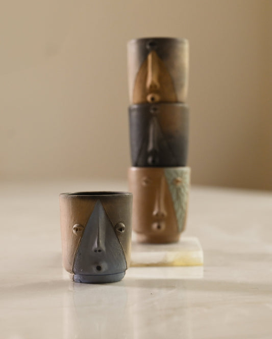 Totem Face Shot Glass