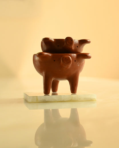 Macrina Piggy Bowl