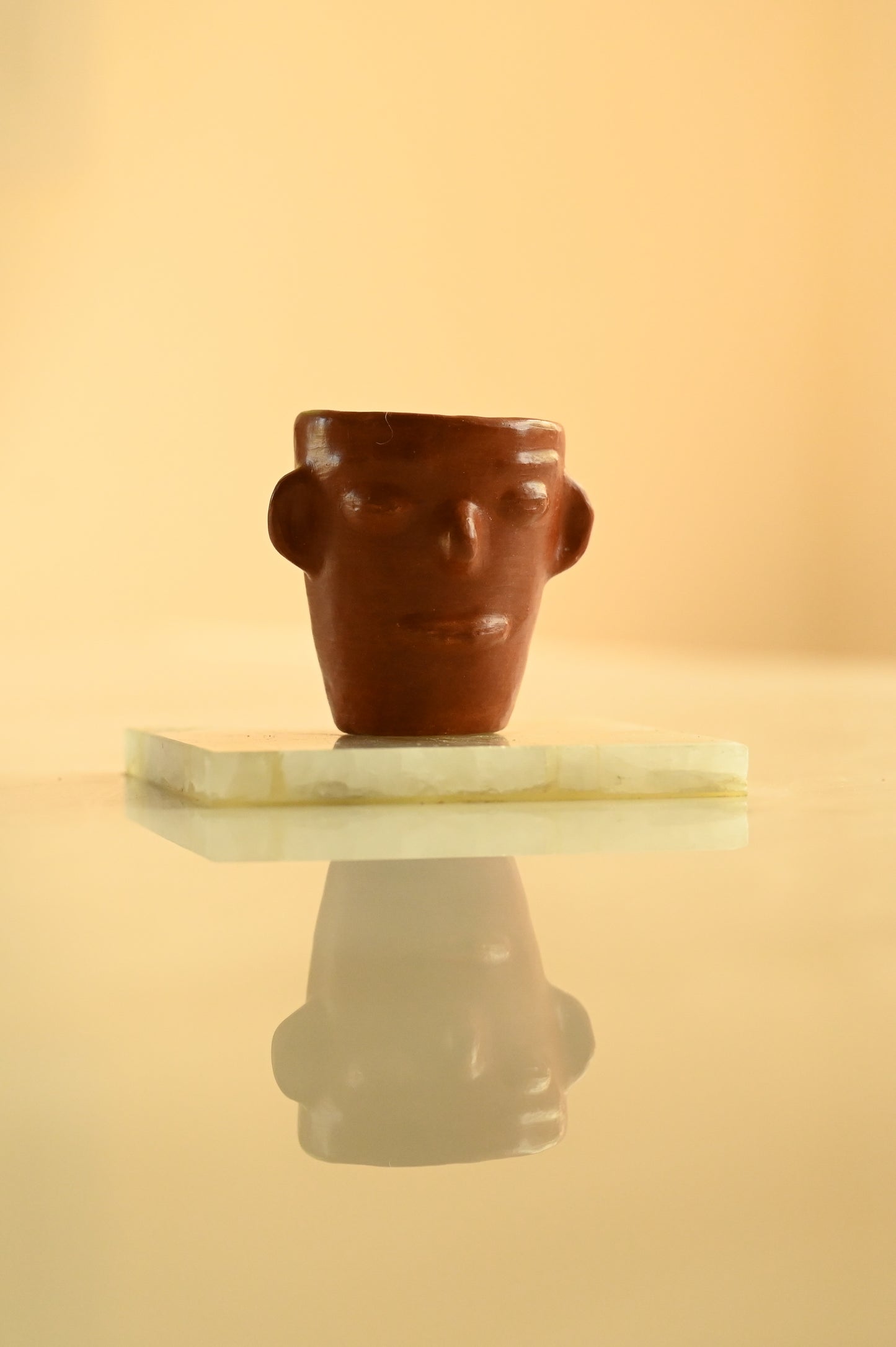 Macrina Face Shot Glass with Ears