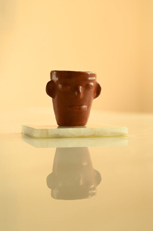 Macrina Face Shot Glass with Ears