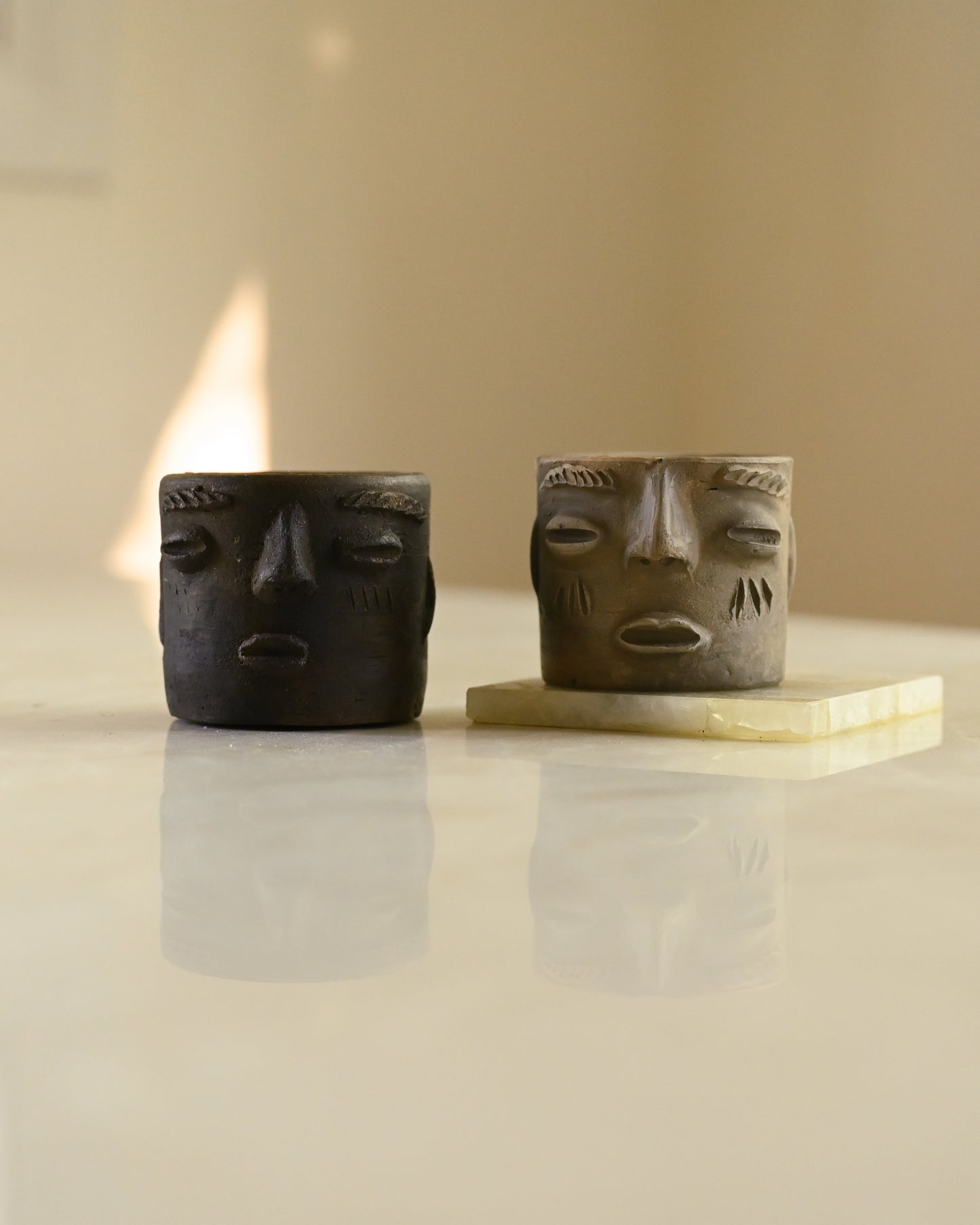 Betzy and Miguel Face Cup