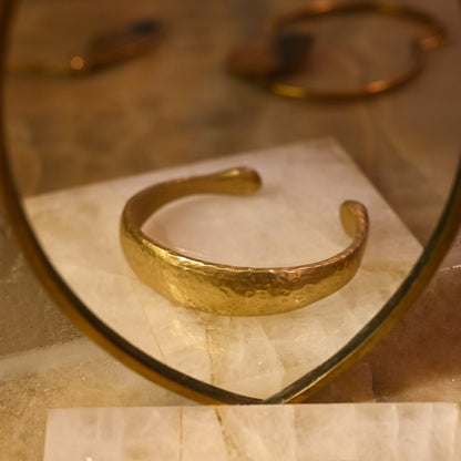 Wanzau Hammered Cuff