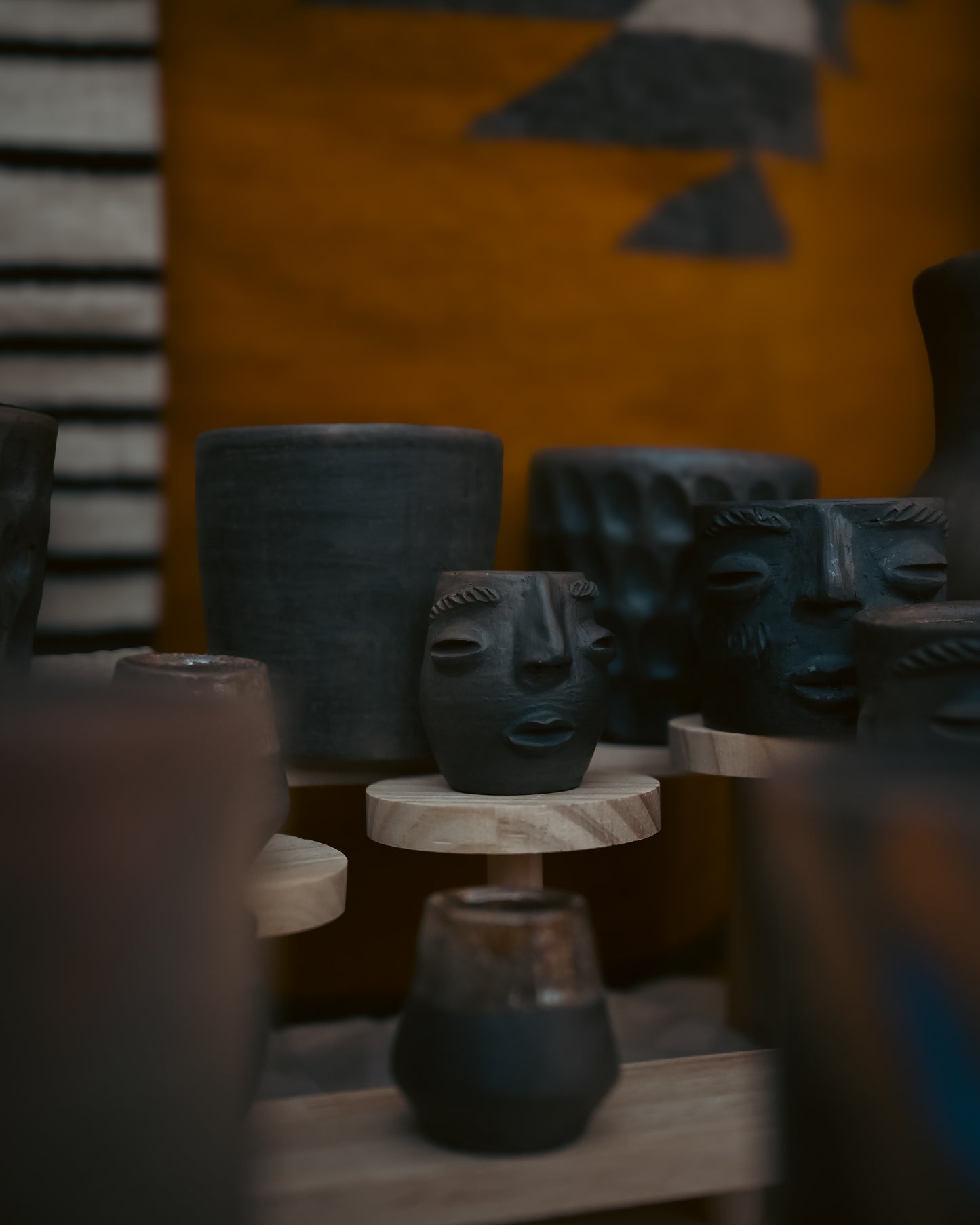 Betzy and Miguel Face Shot Glass