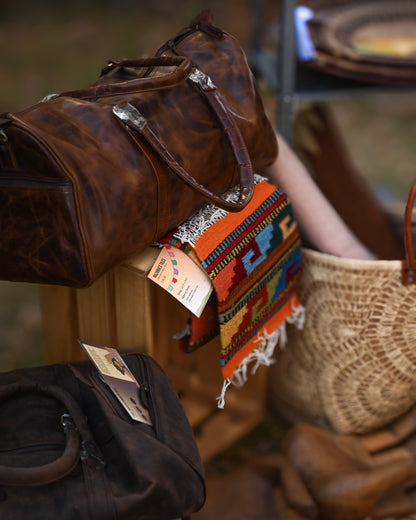 The Weekender Leather Duffle