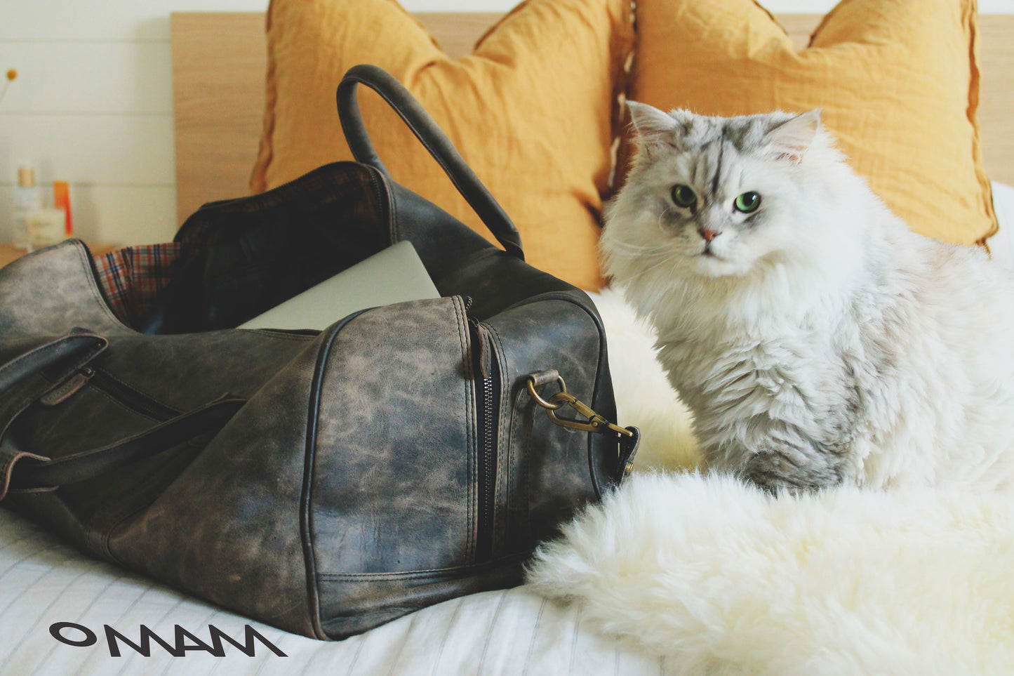 The Weekender Leather Duffle