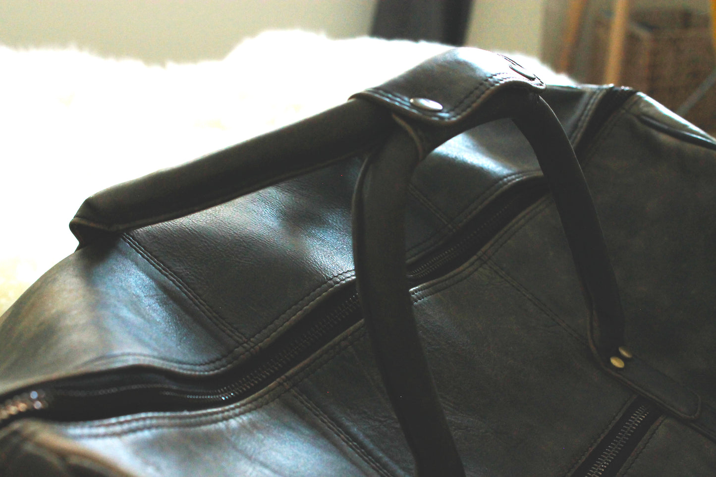 The Weekender Leather Duffle